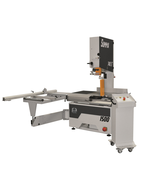 SUMMA Band Saw with Sliding Carriage Range